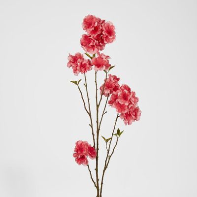 Peach Blossom Spray 118cm Light Pink