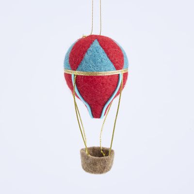 Circus Hot Air Balloon Felt Decoration