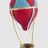 Circus Hot Air Balloon Felt Decoration