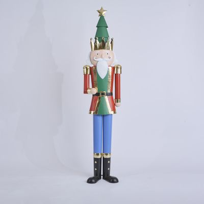 Antique Regal Nutcracker w. Festive Tree Crown
