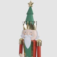 Antique Regal Nutcracker w. Festive Tree Crown