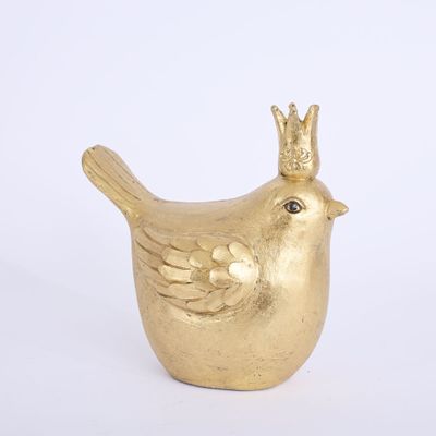 Wooden Golden Bird