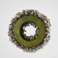 Hydrangea Wreath Blue