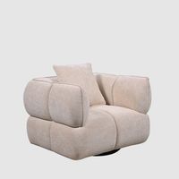 Piper Swivel Armchair Cream