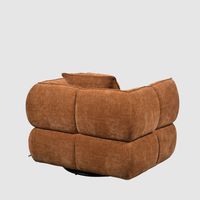 Piper Swivel Armchair Sienna Brown