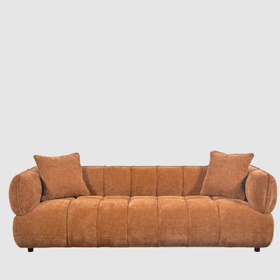 Piper 3 Seater Sofa Sienna Brown