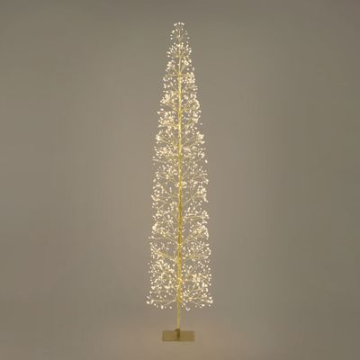 Celestial Light Up Tree 210cm with 1224 LED Twinkling Lights