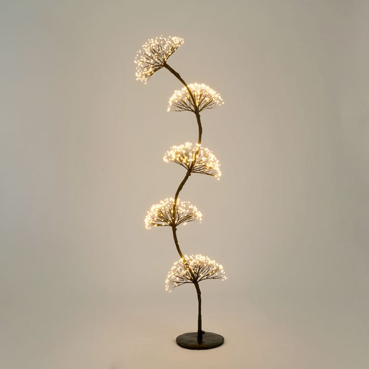 Fleur Lumi&egrave;re Multi Dandelion Light Up 150cm with with 1200 LED Warm White Lights