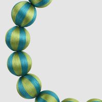 Bauble Wreath Large Emerald & Green