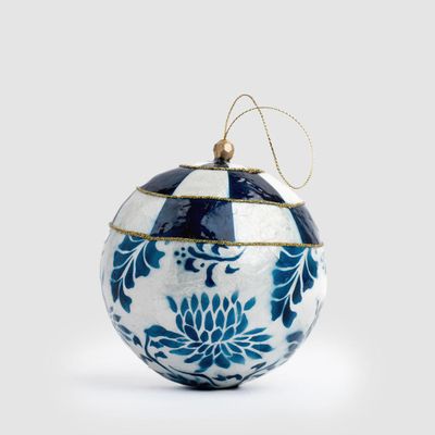 Chinoi Handpainted Capiz Bauble