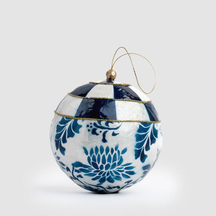 Chinoi Handpainted Capiz Bauble