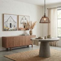 Lorenzo Ceiling Pendant Medium Rustic