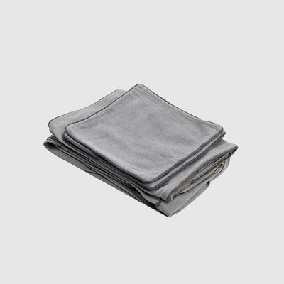 Slip Cover Only - Byron Hamptons 3 Seat Sofa Pebble Grey