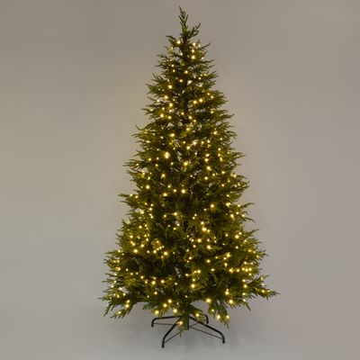 Soft-Touch Light Up Christmas Tree 270cm with 700 LED with Foot Pedal