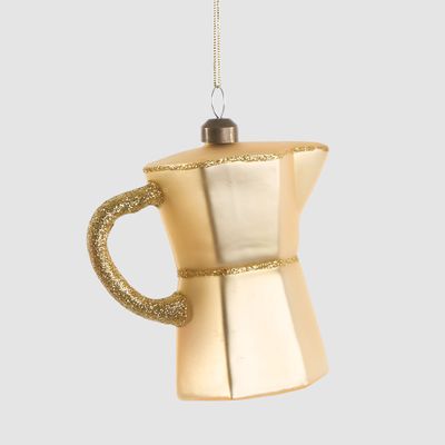 Ciao Bella Espresso Pot Decoration Gold