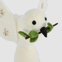 Peace Dove Felt Tree Topper
