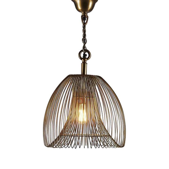 Baker Ceiling Pendant Small Gold