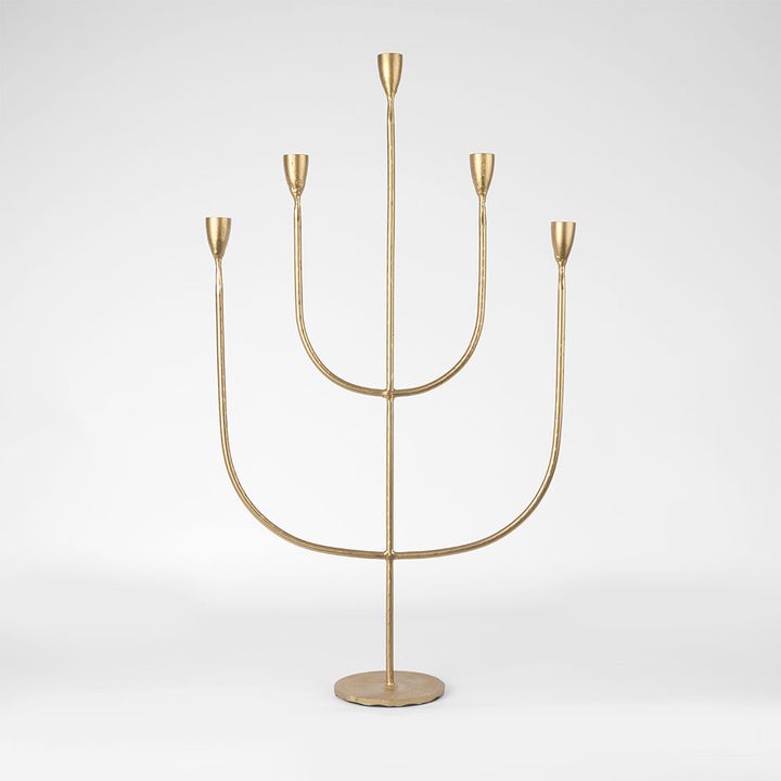 Joshua Candle Stand Brass