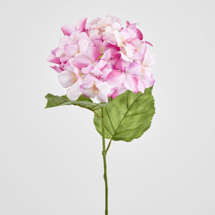 Domed Hydrangea 68cm Dark Pink