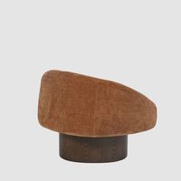 Finn Swivel Armchair Sienna Brown