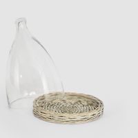 Grove Cloche Large Grey Wash