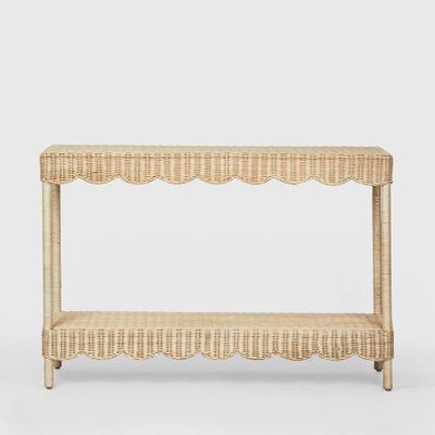Belle Rattan Console