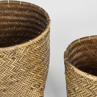 Lila Rattan Basket Set Of 2