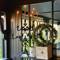 Sophia Cast Iron Candle Holder