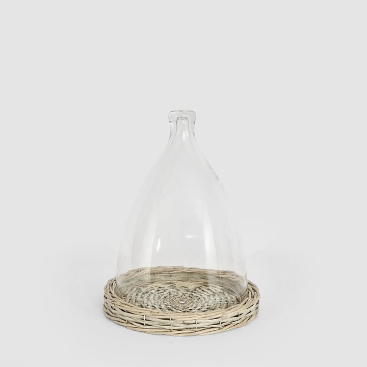 Grove Cloche Small Grey Wash