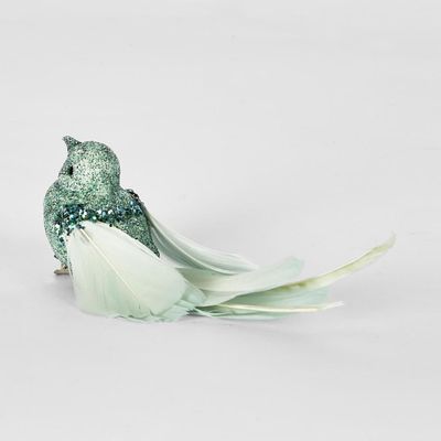 Spinky Clip on Bird Mint Green (Set of 6)