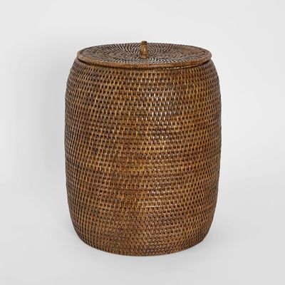 Valley Rattan Basket Brown