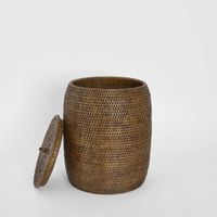 Valley Rattan Basket Brown