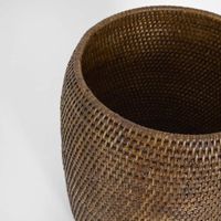 Valley Rattan Basket Brown