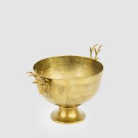 Deer Bowl Large Gold