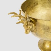 Deer Bowl Large Gold
