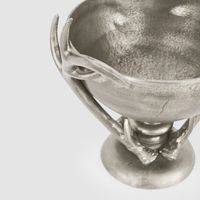Antler Footed Bowl Large Pewter