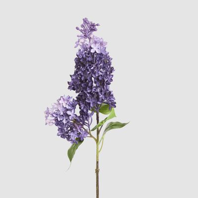 Real Touch Lilac Floral Stem Purple