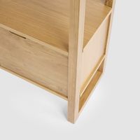 Olwen Tall Bookshelf Oak
