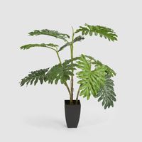 Real Touch Philodendron Selloum Plant