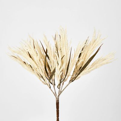 Ivory White Grass Bush