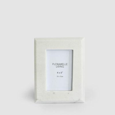 Cici 4 x 6" Photo Frame Marble