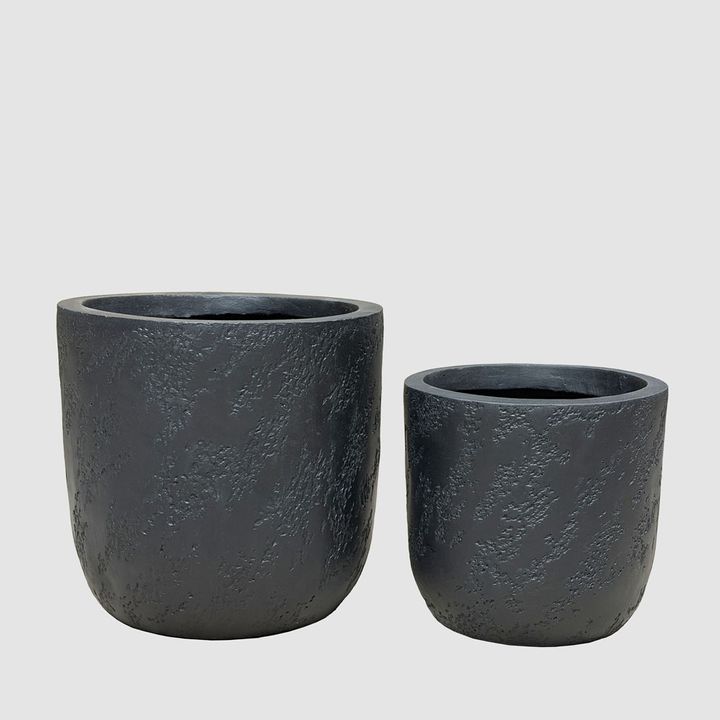 Wabi Planter Set of 2 Black