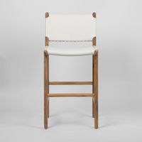 Marvin Bar stool High Back White