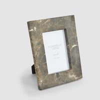 Oro 4 x 6" Photo Frame Dark Emperador Marble