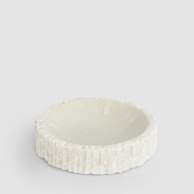 Cici Ribbed Marble Bowl Small