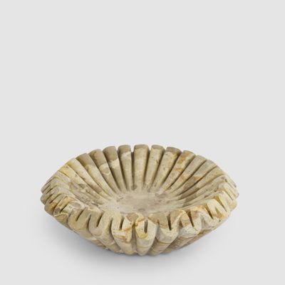 Oro Wave Bowl Butterscotch Marble