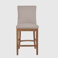 Oakwood Bar Stool Natural Beige
