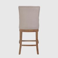 Oakwood Bar Stool Natural Beige
