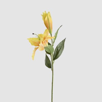 Casablanca 76cm Floral Stem Yellow