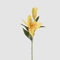 Casablanca 76cm Floral Stem Yellow